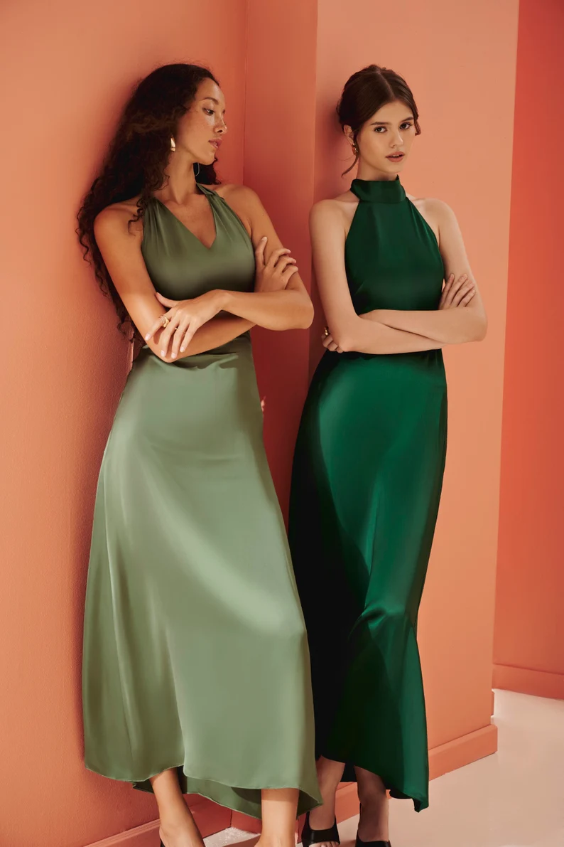 Bridesmaids Dress - Emerald Dress