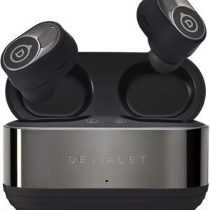 Devialet Gemini II - True Wireless Earbuds Matte Black - Daily Music & Commute Sound - Exceptional Sound Quality - Noise Cancellation, Comfort Fit, Long Battery Life