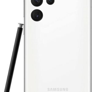 SAMSUNG Galaxy S22 Ultra 5G, US Version, 512GB, Phantom White - Unlocked (Renewed)
