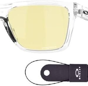 Oakley NXTLVL OO9249 Gaming Collection Rectangle Blue Light Blocking Glasses for Men Leash + Designer iWear Kit