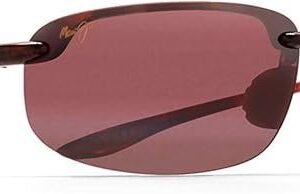 Maui Jim Men's and Women's Hookipa Polarized Rimless Reading Sunglasses
