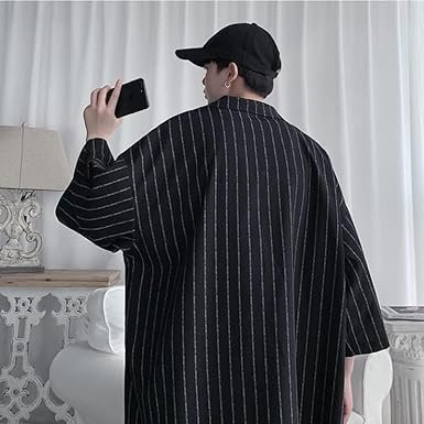 CSCDD Men Shorts Set Matching Shirts Letter Striped Lightweight Tracksuit Men Short Sleeve Elastic Waist Oversize