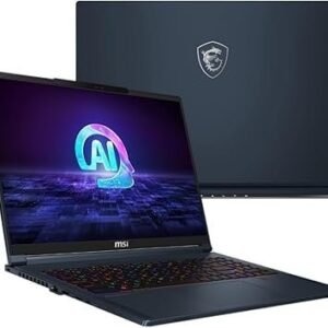 EXCaliberPC [2025] MSI Stealth 16 AI Studio A1VGG-091US Pro Extreme (Intel Core Ultra 9 185H, 96GB DDR5 RAM, 4TB NVMe SSD, NVIDIA GeForce RTX 4070, 16" FHD+ 165Hz, Windows 11) Gaming Laptop