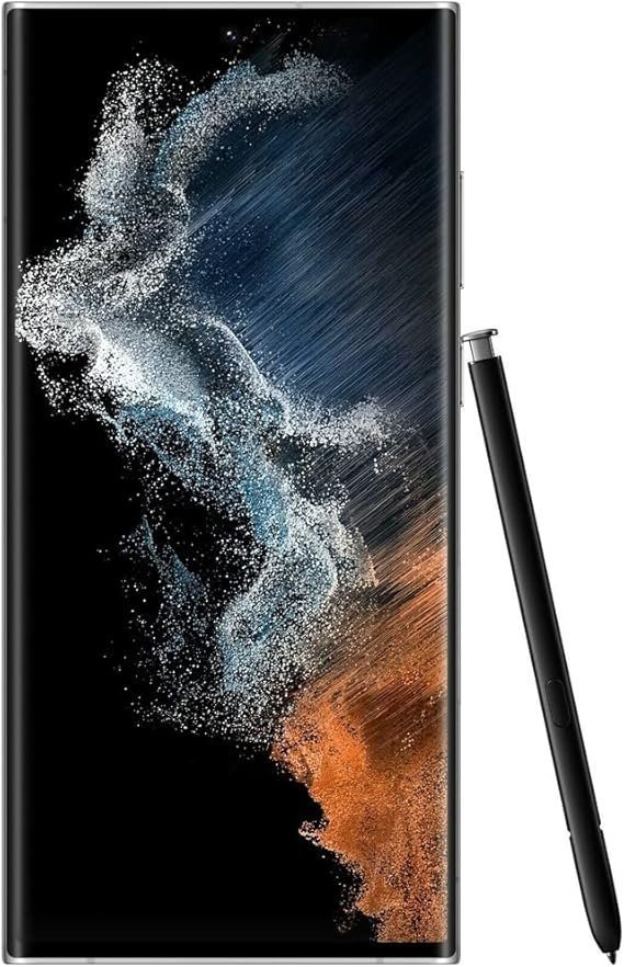 SAMSUNG Galaxy S22 Ultra 5G, US Version, 512GB, Phantom White - Unlocked (Renewed)