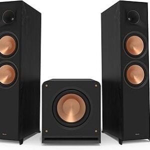 Klipsch 2.1 Ebony System - Model RP-8000F II, RP-1200SW