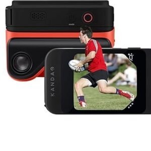 KanDao QooCam EGO, 24MP/8K Photos/4K 60FPS Videos Stereoscopic 3D Instant Display Camera, Compatible on VR Headsets/AR Glasses/Projectors