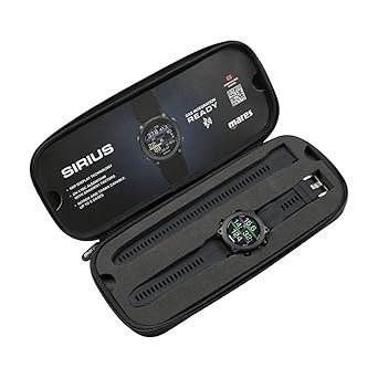 MARES Sirius Watch-Style Wrist Dive Computer for Recreational Divers | Underwater, Snorkeling/Scuba Diving Accessory, Black/Black