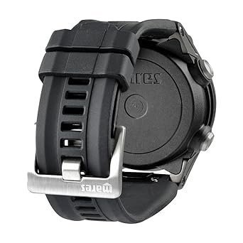 MARES Sirius Watch-Style Wrist Dive Computer for Recreational Divers | Underwater, Snorkeling/Scuba Diving Accessory, Black/Black