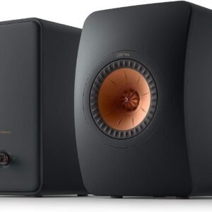KEF LS50 Meta Passive Bookshelf Speakers - Pair (Carbon Black)