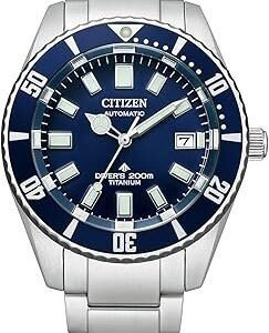 Citizen Watch Promaster PROMASTER NB6021-68L Marine Series Mechanical Diver 200m Metal Band