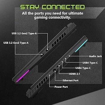 ASUS ROG Strix G18 RTX 5070 Gaming Laptop, 18“ ROG Nebula 2.5K 240Hz/3ms, AMD Ryzen 9 8940HX, NVIDIA RTX 5070 with ROG Boost, 32GB DDR5, 1TB SSD, RGB KB, ROG Cooling, Bundle with HyperX Cloud Headset