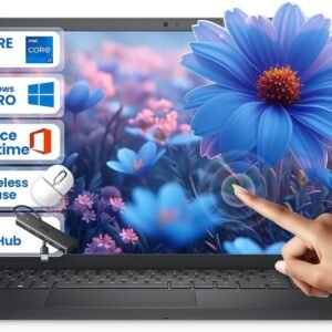 Dell Inspiron 15 Touchscreen Laptop - 15.6" Anti Glare FHD Display - 13th Gen Intel Core i7-1355U - 64 GB RAM - 2 TB SSD - Windows 11 Pro - Office Pro Lifetime - w/Accessories