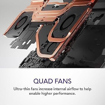 Alienware M18 R2 Gaming Laptop - 18 QHD+ 165Hz 3ms Display, Intel Core i9-14900HX, 32GB DDR5 RAM, 1TB SSD, NVIDIA GeForce RTX 4080 12 GB GDDR6, Windows 11 Home, Onsite Service - Dark Metallic Moon