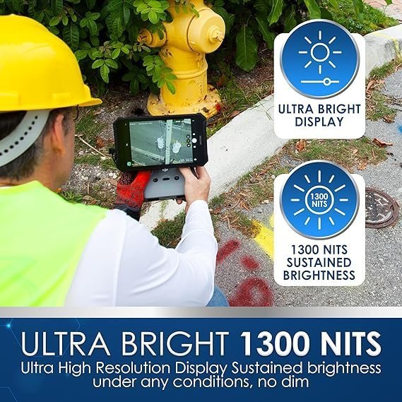 TRIPLTEK 9 PRO Ultra Bright 1300 nits, 12GB RAM, Android 12, LTE Unlocked, HDMI, Rugged Military Construction, Waterproof IP68, Brightest Tablet/Phone on The Market