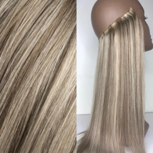 Hand-Made human hair extensions