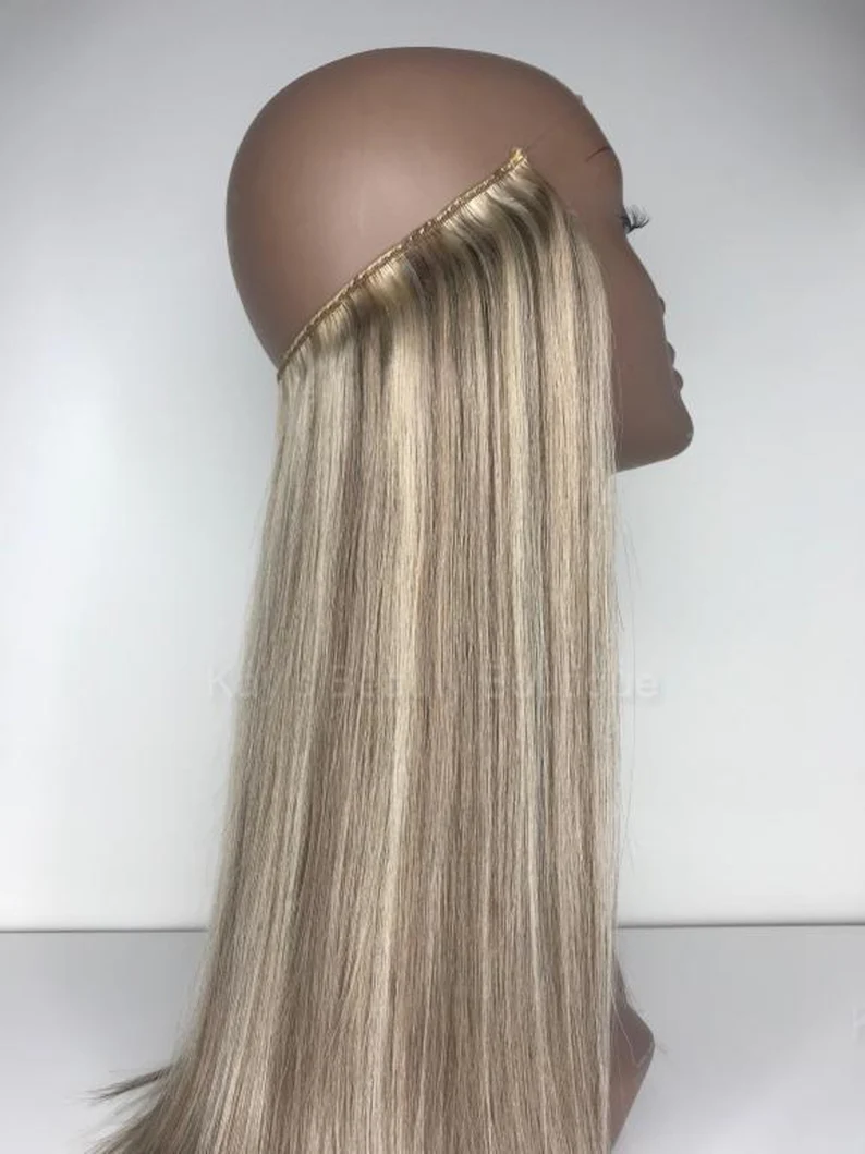 Hand-Made human hair extensions