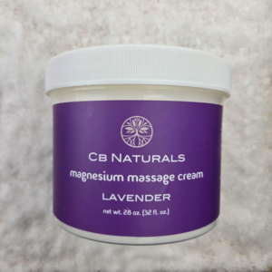 Lavender Massage Cream with Magnesium