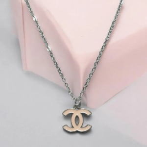 charm necklace paired with a high-quality stainless steel chain