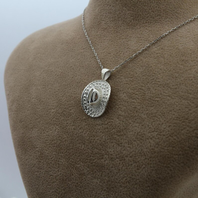 Sheriff Hat Cremation Necklace