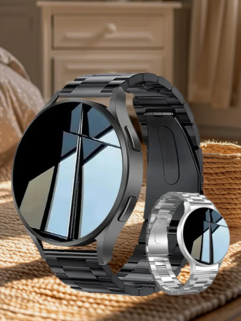 – Smartwatch with Bluetooth calls & health tracking + free bracelet