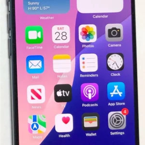 Apple iPhone 15 Pro (Unlocked) 128GB, Blue Titanium, Battery Health 100%