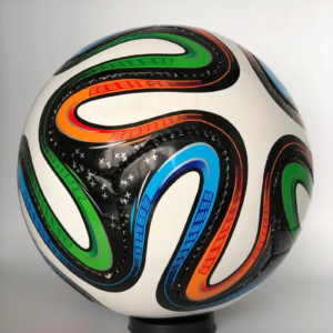 Handmade World Cup 2014 Soccer Ball Size 5, Premium Match Ball Football Gift for Soccer Fans, Brazil World Cup Memorabilia For Birthday Gift