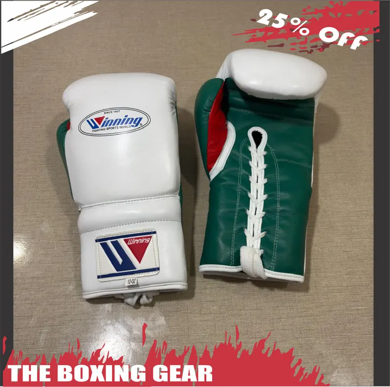 Marvelous Multi Color Winning Lace up Gloves Gift of Your Love One Put Your Name on it Gift for Summer Vacations Punching Boxing Gloves