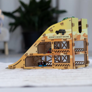 Jump Ramp for Toys Cars, Boys Personalized Toys, Parking Garage Jump Ramp, Vehicles Toys Cars Storage, Boys Birthday Gift, Gift for Son