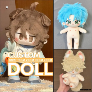 Customized Cute Dolls, Dolls with different hairstyles, Pictures customized 10, 20, 30, 40 cm cotton doll, gifts for the first day of school