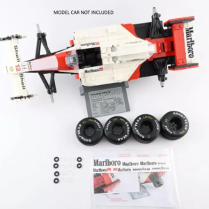 LEGO ICONS Ayrton Senna F1 McLaren Mp4/4 Replacement wheels Tires and Stickers 10330